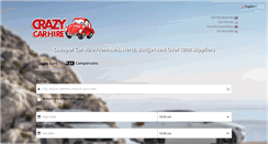 Desktop Screenshot of crazycarhire.co.nz